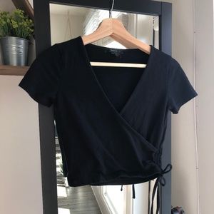 Wrap Crop Top
